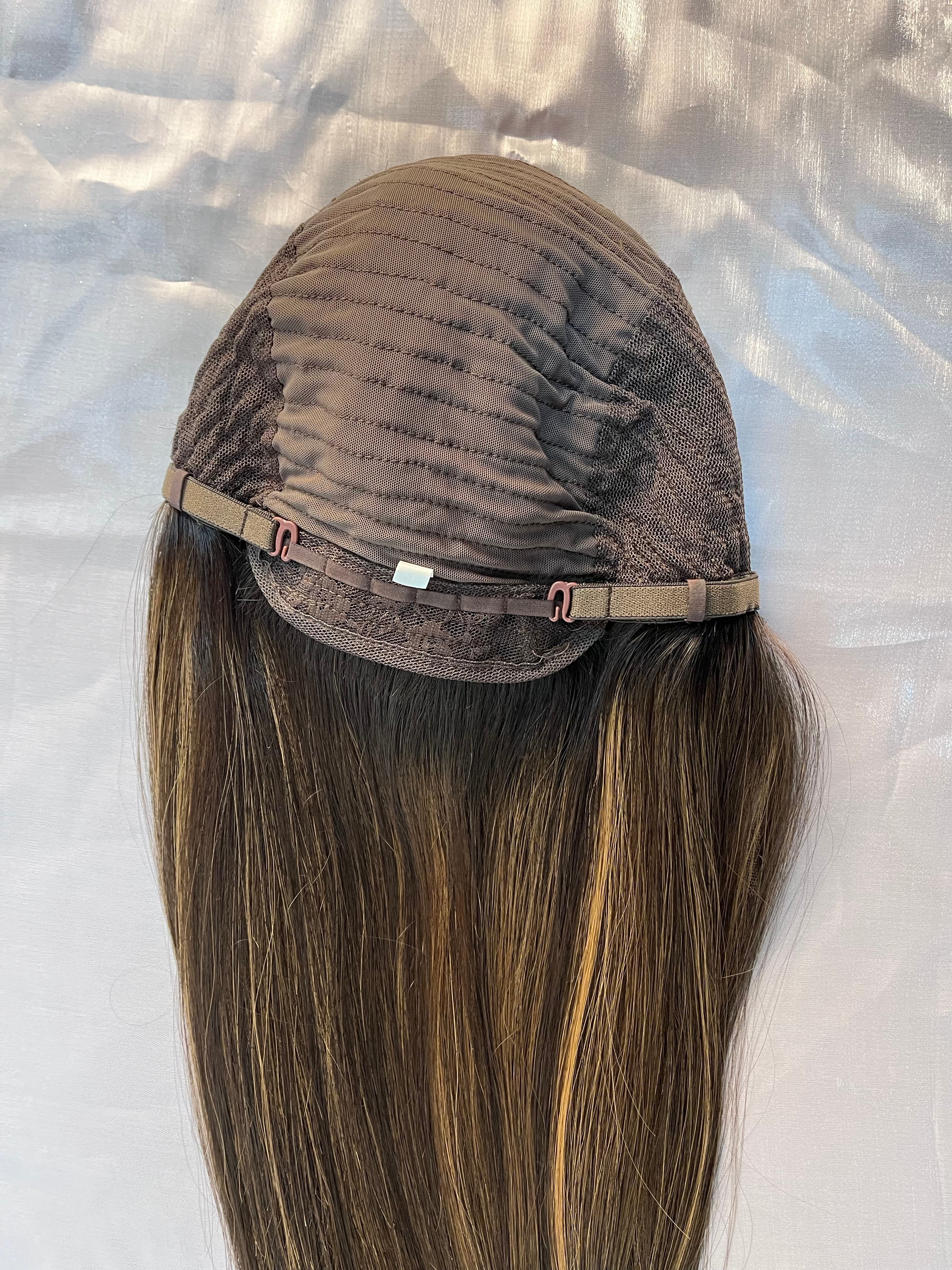 Custom Color Blended Wig with Dimensional Highlights for Unique Style