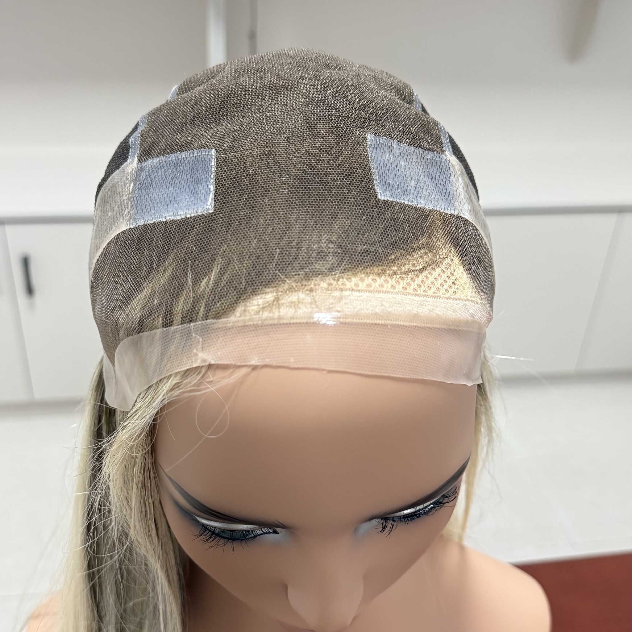 No Glue Grip Wig with Medical Grade Silicone for Hair Loss Solutions