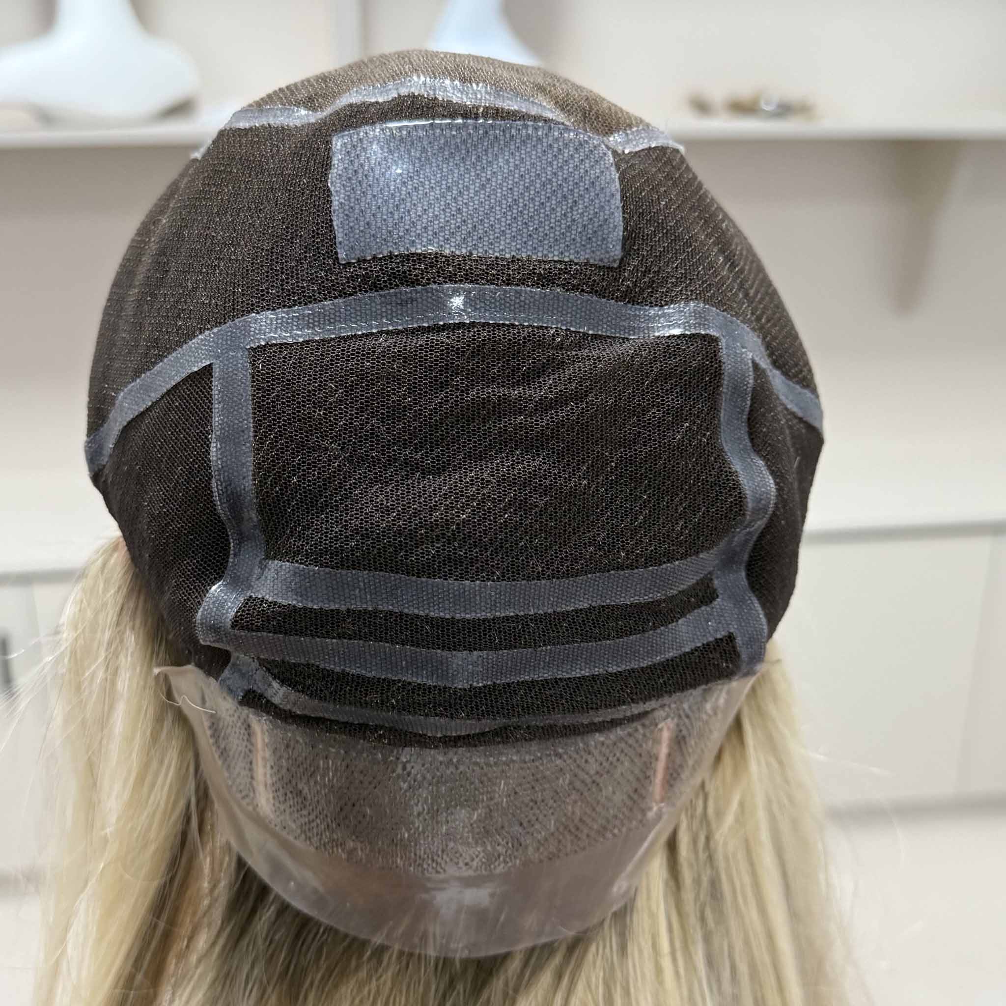 No Glue Grip Wig with Medical Grade Silicone for Hair Loss Solutions