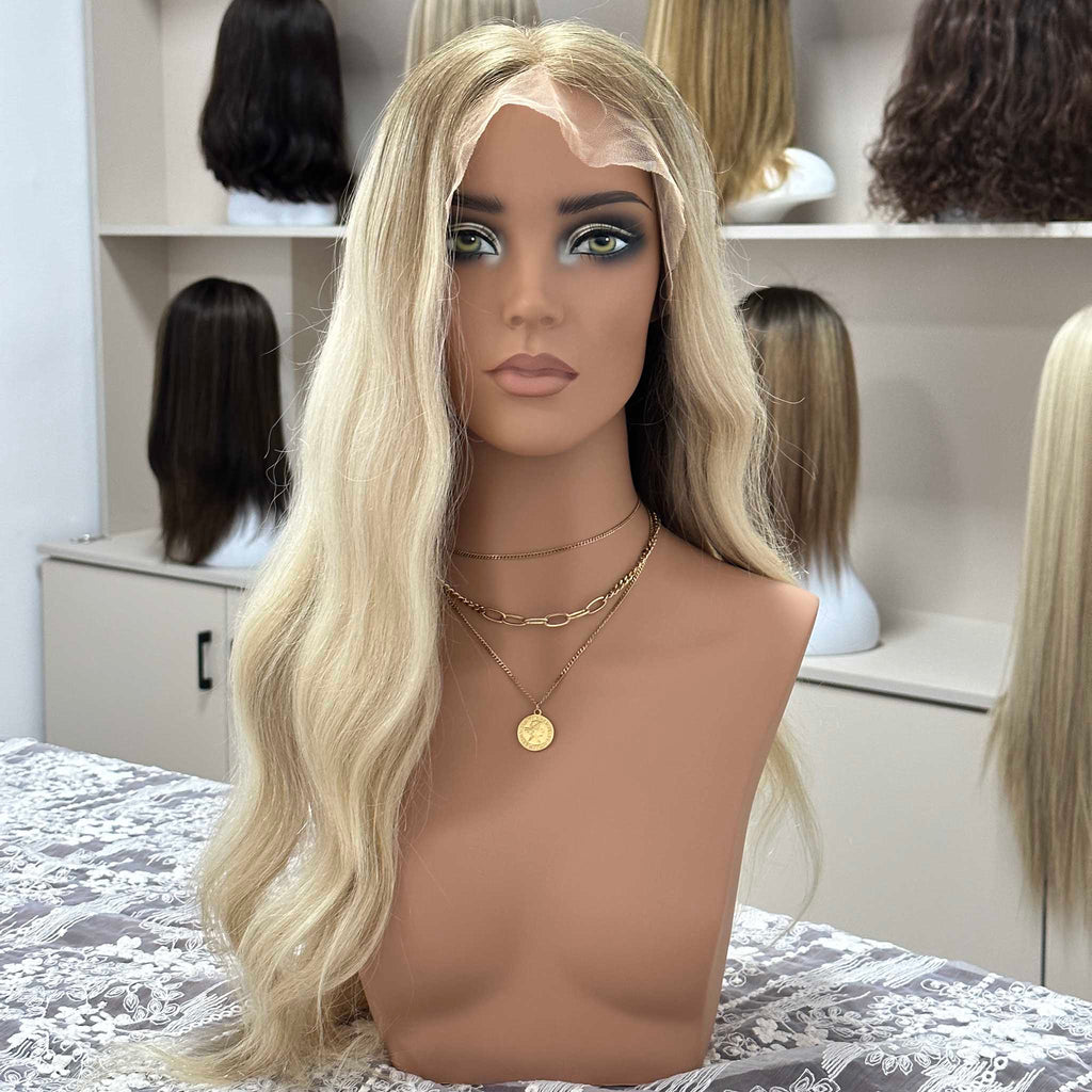 Pre-Plucked HD Lace Front Wig with Invisible Hairline