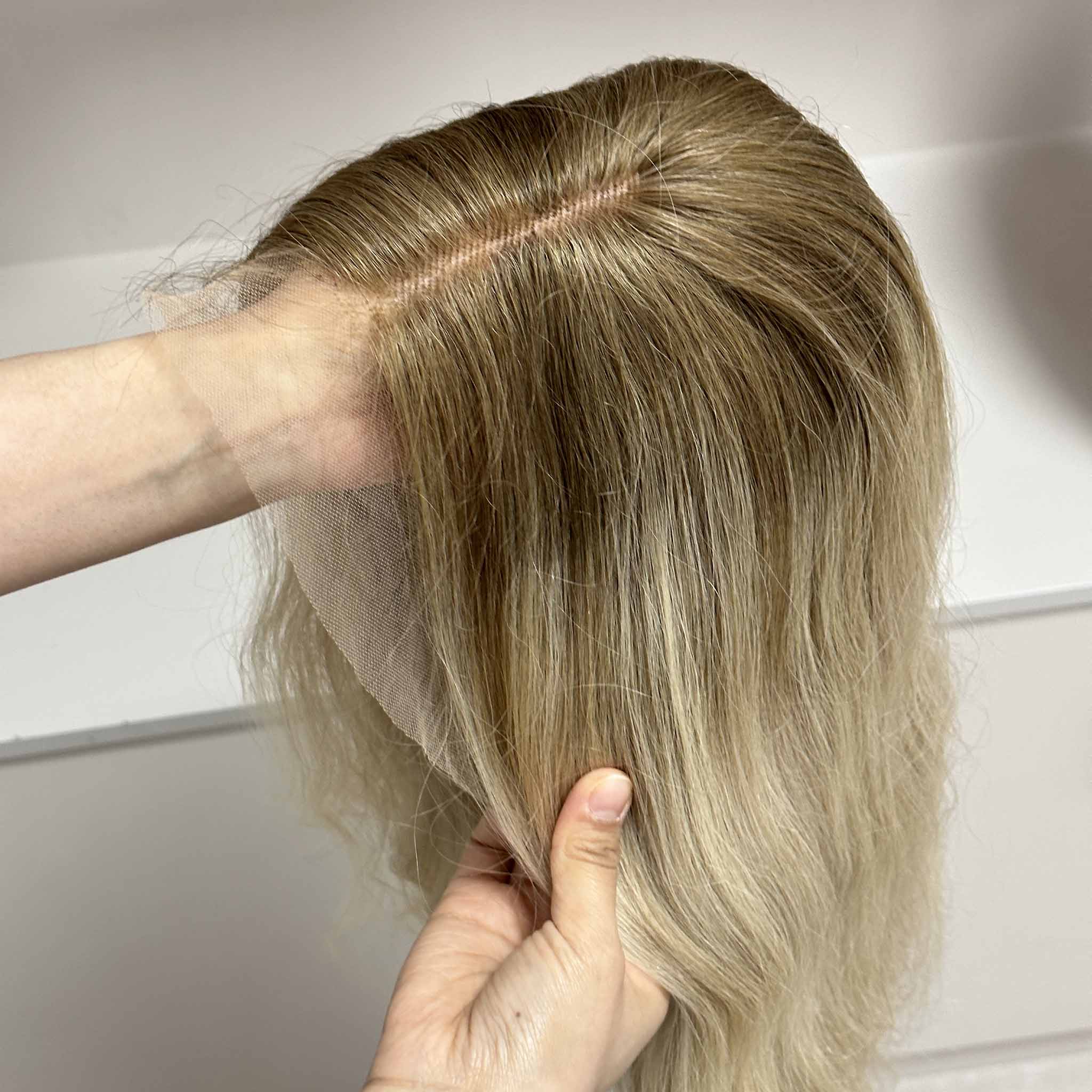 Pre-Plucked HD Lace Front Wig with Invisible Hairline