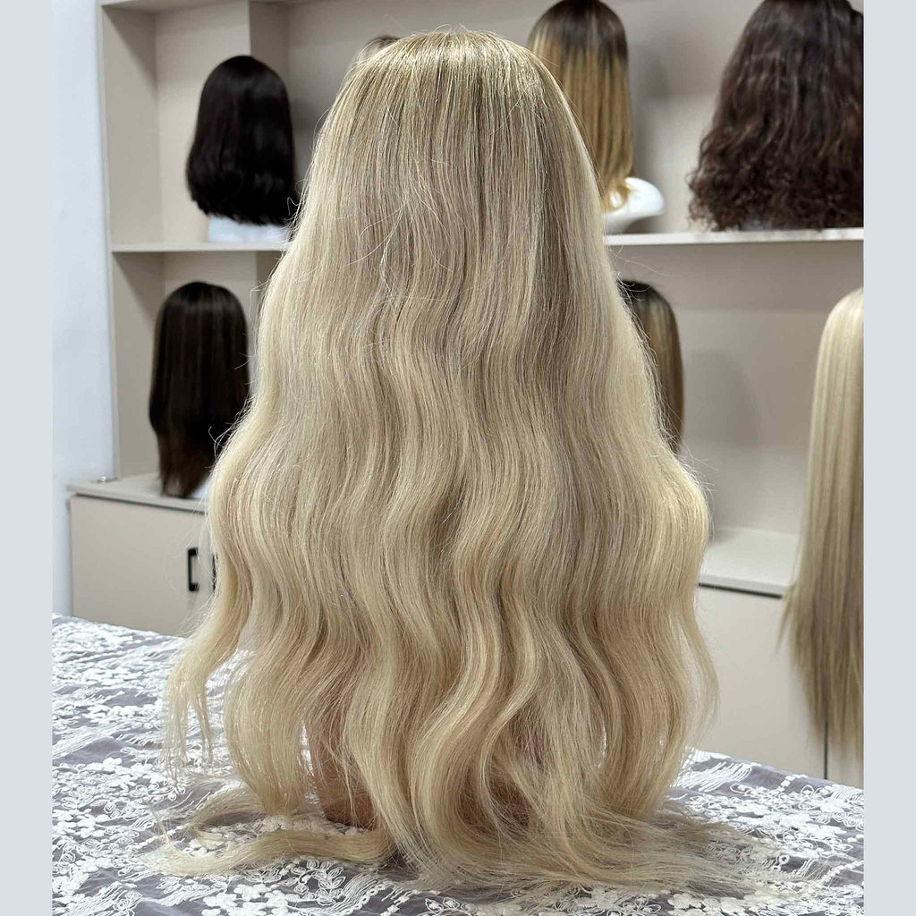 Pre-Plucked HD Lace Front Wig with Invisible Hairline
