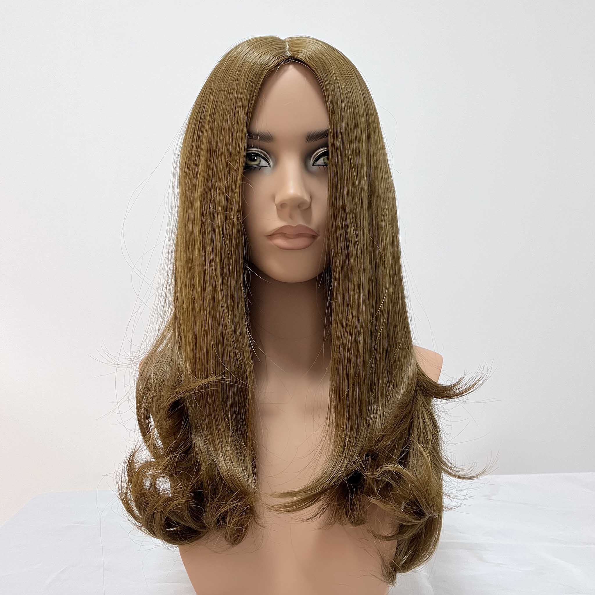 Voluminous Silk Base Wig with Body Wave Texture for Full Look