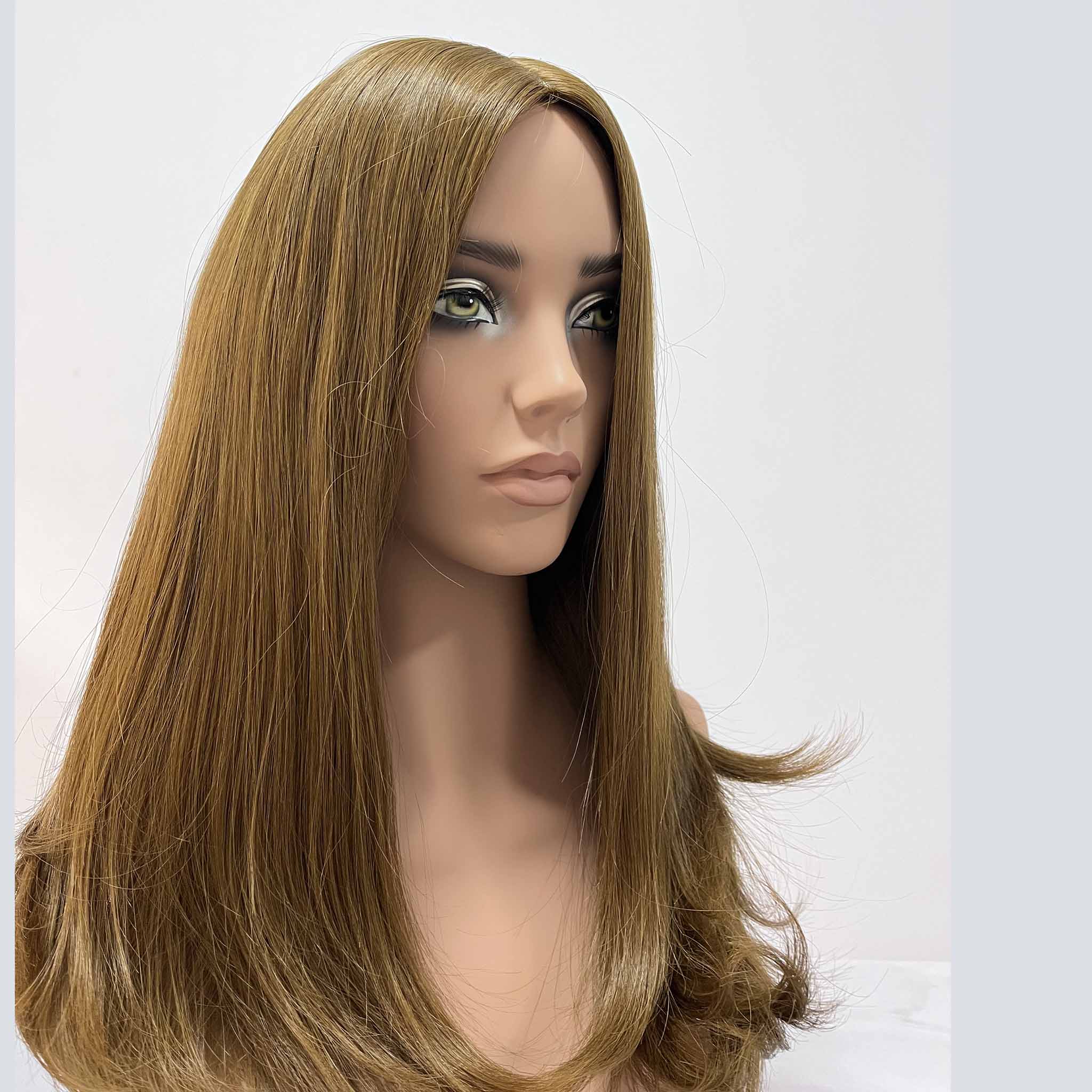 Voluminous Silk Base Wig with Body Wave Texture for Full Look