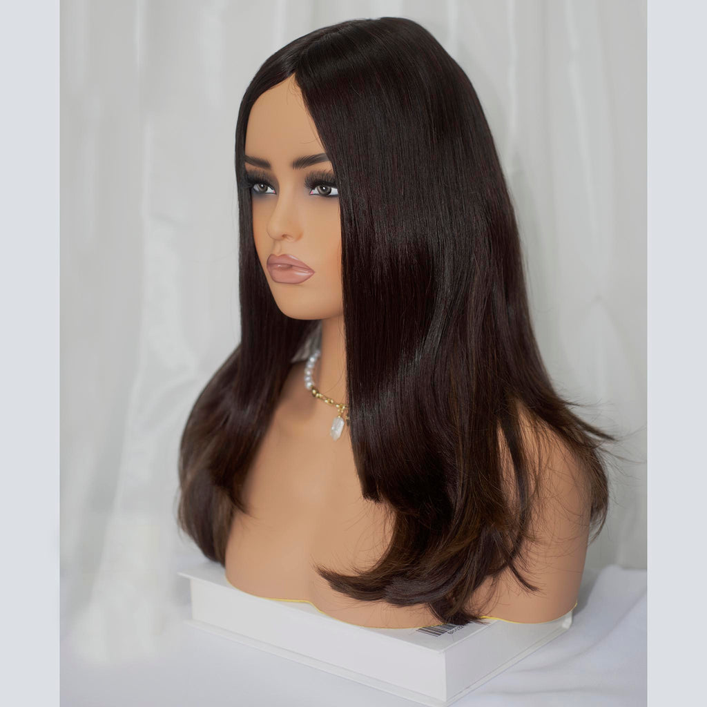 Luxury European Virgin Hair Sheitel under Rabbi Supervision for Daily Wear