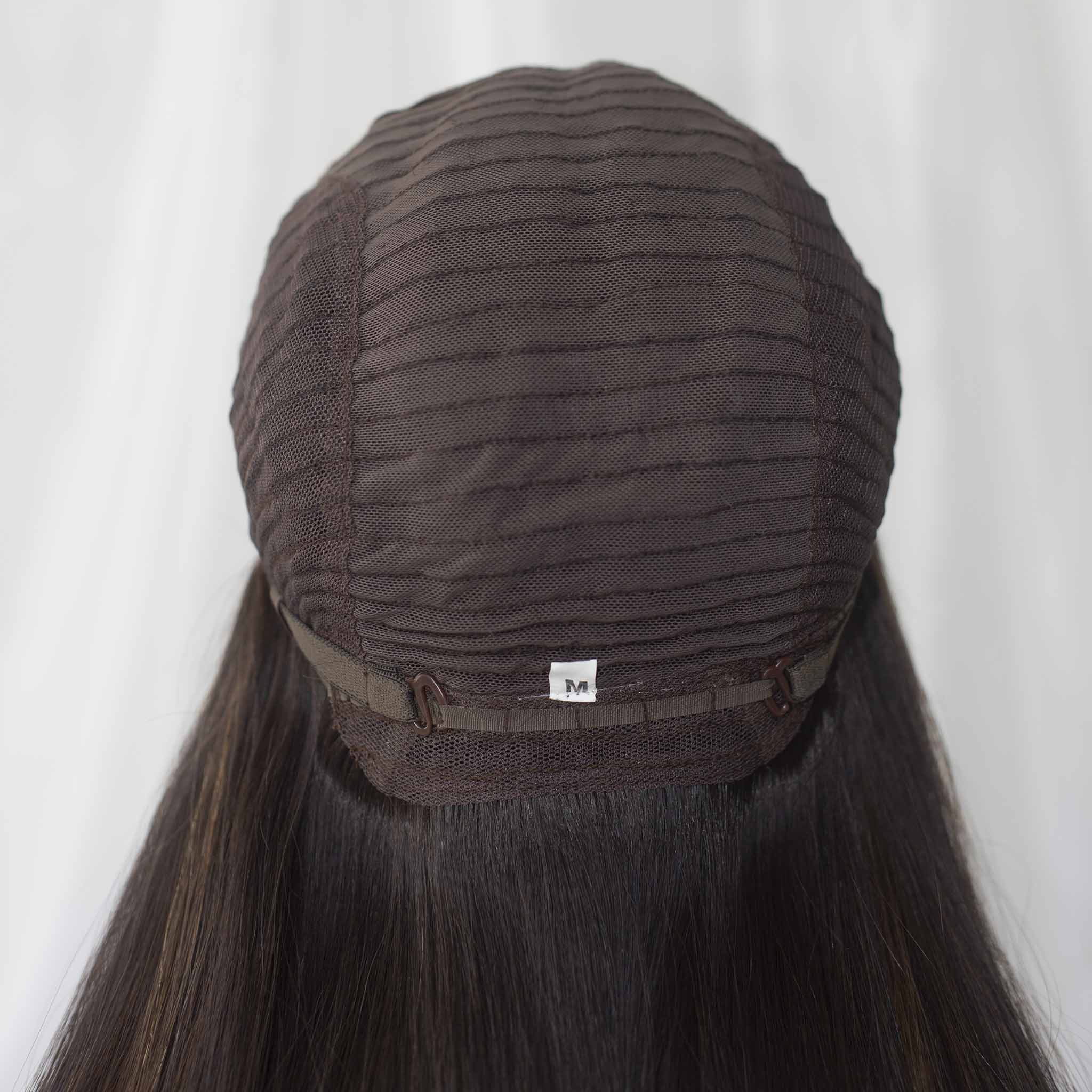 Luxury European Virgin Hair Sheitel under Rabbi Supervision for Daily Wear