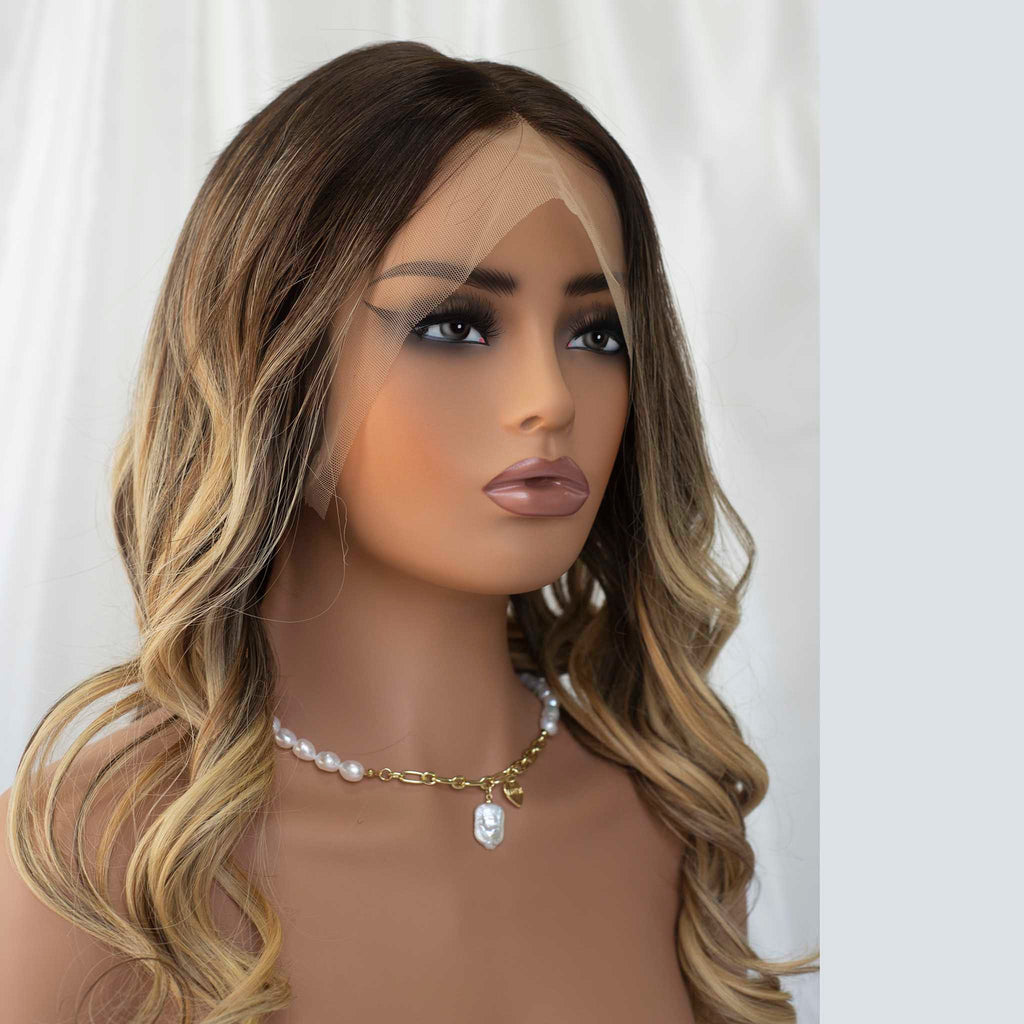 פאה 100% פול-לייס רב-גונית לקוקו גבוה ולאיסופים