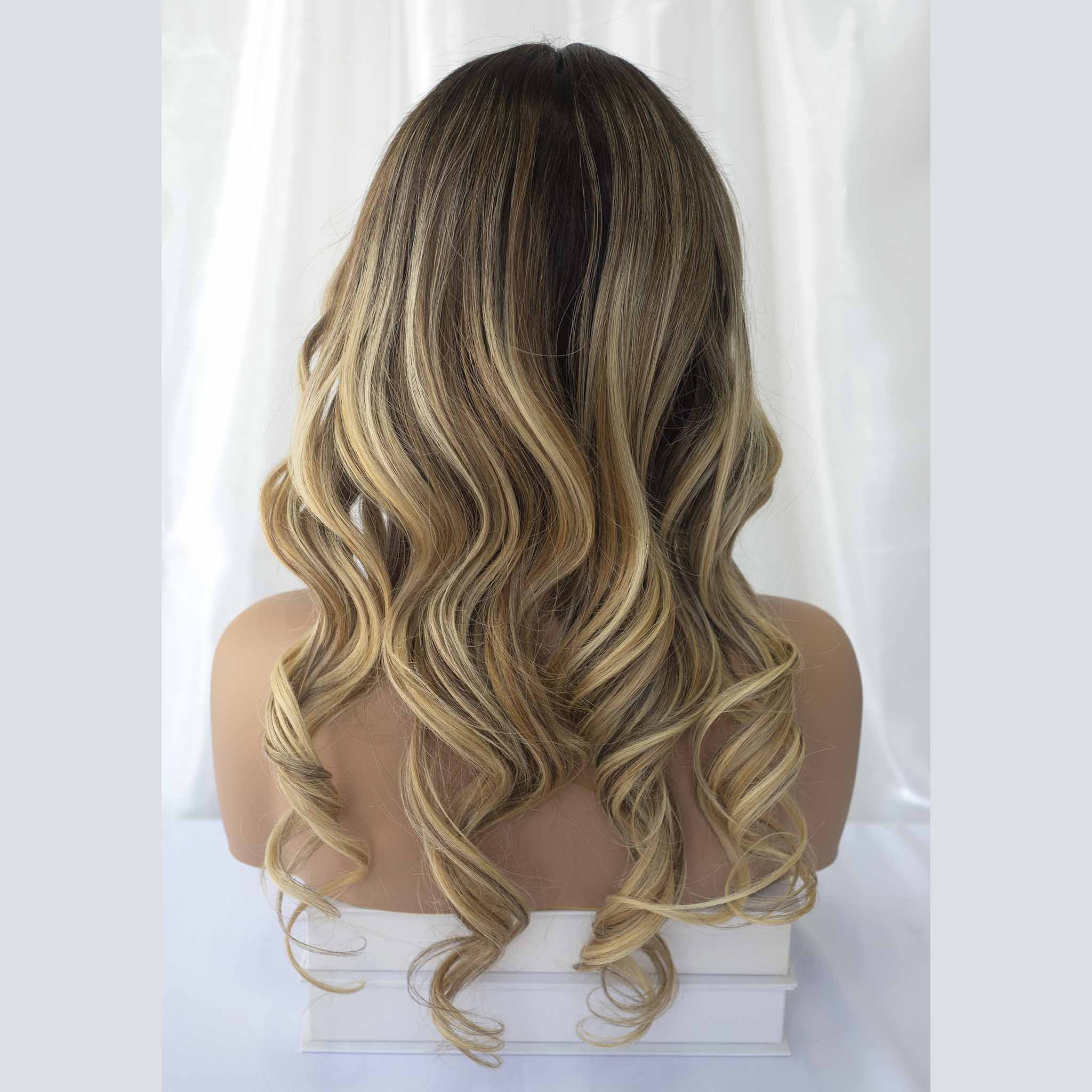 Versatile 100% Full Lace Wig for High Ponytails and Updos