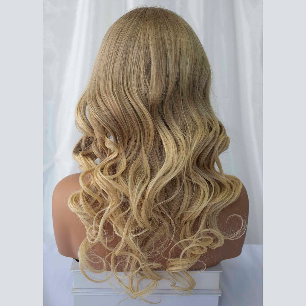 European Hair Full Lace Cap Wig with Realistic Scalp Illusion