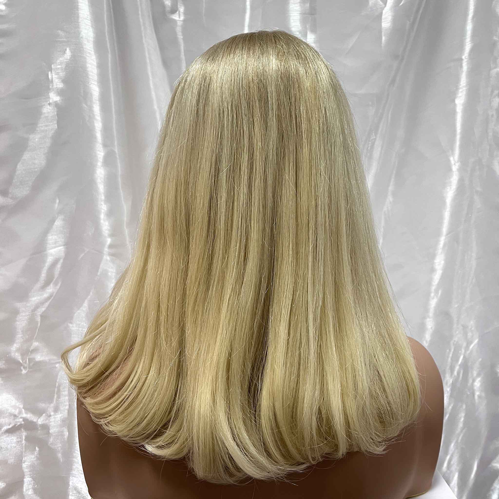 Undetectable 13x4 Lace Front Wig with Pre Plucked Hairline and Bleached Knots